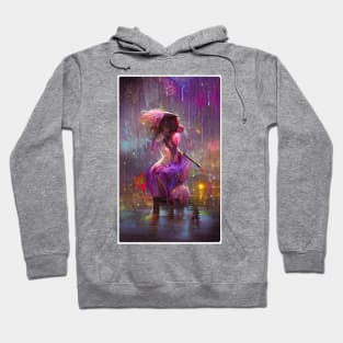 Beauty in the rain Hoodie